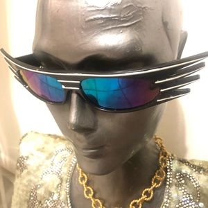 Vintage 1980s POP PUNK NeW Wave Sunglasses burner
